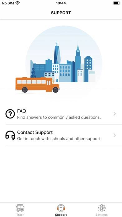 NYC School Bus App screenshot