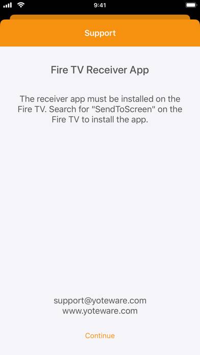SendToScreen for Fire TV Schermata dell'app #4