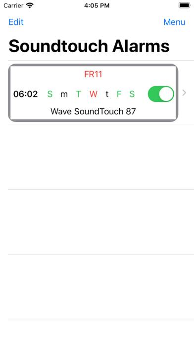 SoundtouchAlarm Captura de pantalla de la aplicación #3