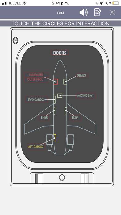 CRJ Virtual Panel App screenshot