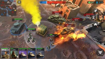 World War Armies: Modern RTS Captura de pantalla de la aplicación #3
