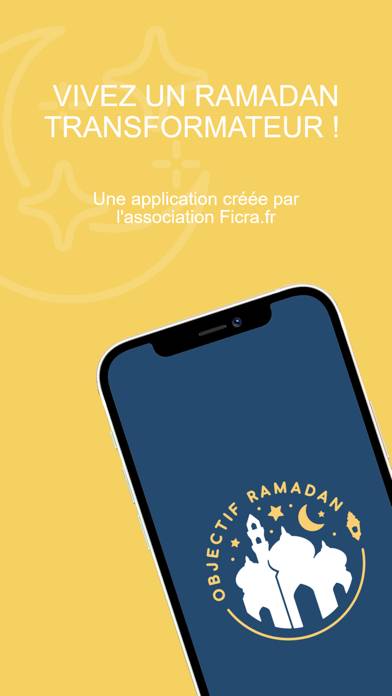 Téléchargement de l'application Objectif Ramadan