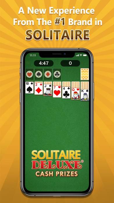 Solitaire Deluxe Cash Prizes App screenshot #1