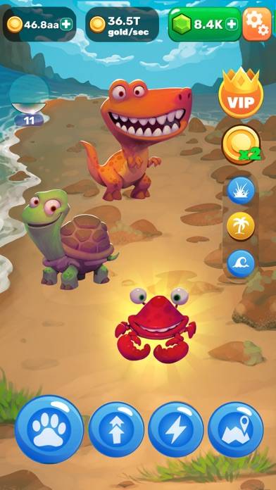 Zoopolis: Evolution Clicker game screenshot