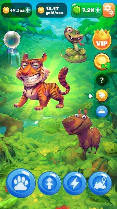 Zoopolis: Evolution Clicker game screenshot