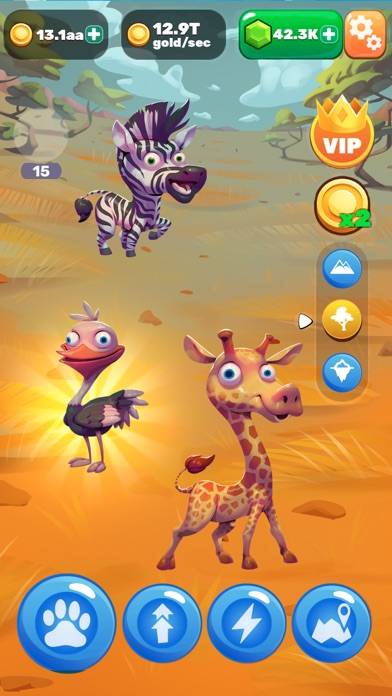 Zoopolis: Evolution Clicker game screenshot