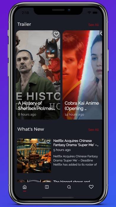 News for Netflix Скриншот приложения