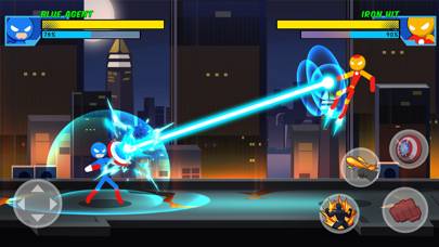 Stick Superhero: Offline Games App-Screenshot #1
