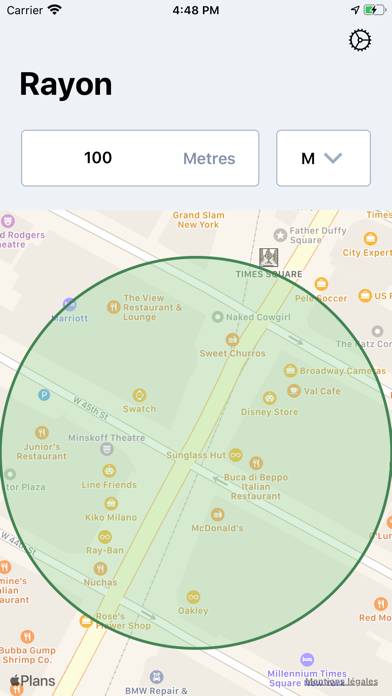 Radius: Distance From Me App screenshot #2