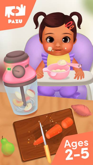 Baby care game & Dress up Скриншот приложения #1