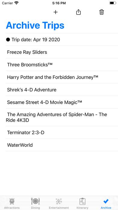Theme Park Checklist: Japan App screenshot #5