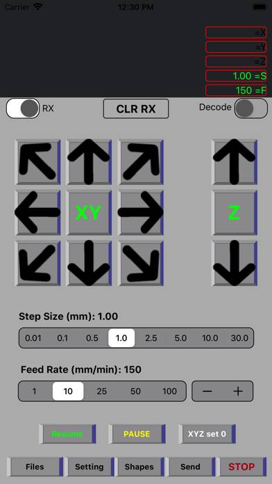 CNC Blue App screenshot