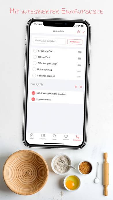 Backen macht glücklich App-Screenshot