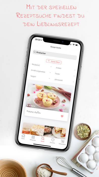 Backen macht glücklich App-Screenshot