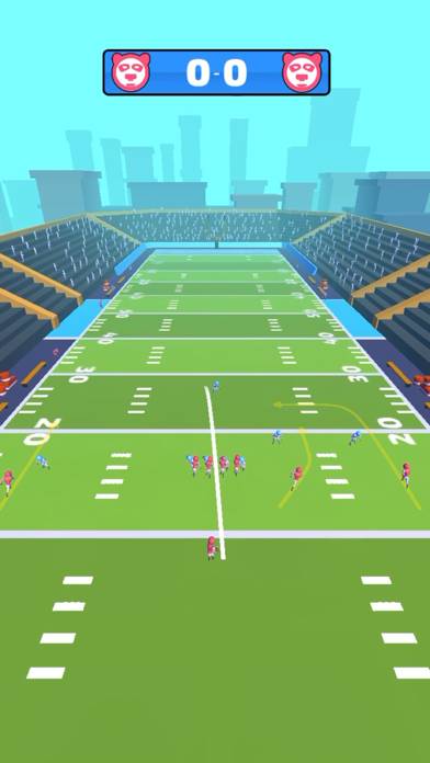 Touchdown Glory: Sport Game 3D Schermata dell'app #1