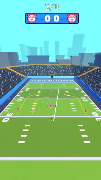 Touchdown Glory: Sport Game 3D Capture d'écran de l'application #5