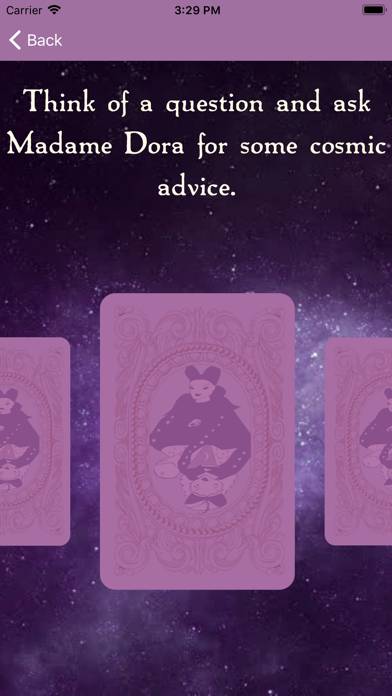 Madame Dora's Fortune Cards App screenshot #3