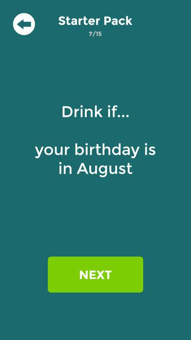 Drink If: Buzzed Drinking Game App screenshot #2