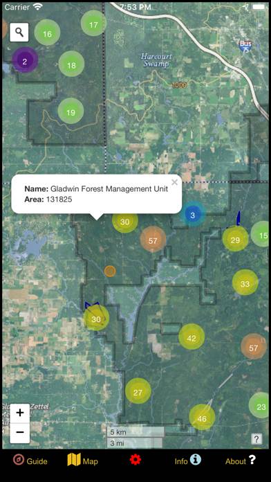Michigan Mushroom Forager Map! App screenshot #1