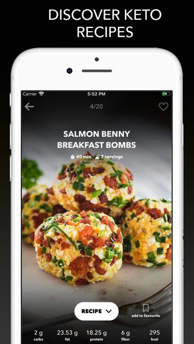 Perfect Keto Diet Recipes Captura de pantalla de la aplicación #4