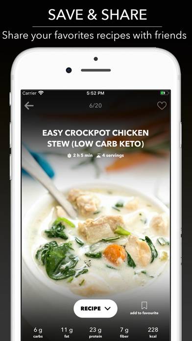 Perfect Keto Diet Recipes Schermata dell'app #5