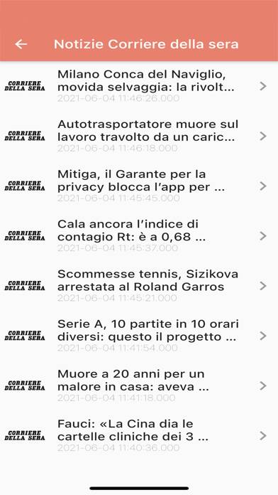 Prima Pagina Quotidiani App screenshot #4