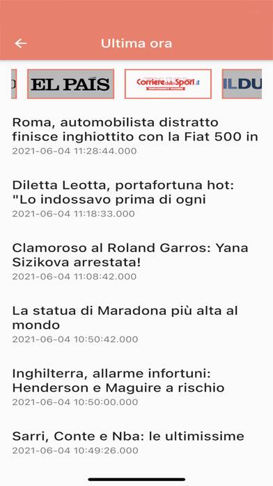 Prima Pagina Quotidiani App screenshot #5