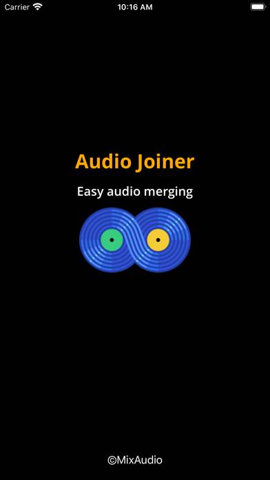 Audio Joiner: Merge & Recorder Captura de pantalla de la aplicación #5