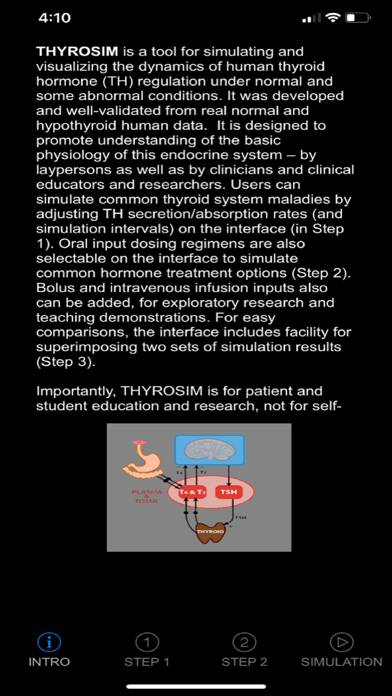 ATA Thyrosim Bildschirmfoto