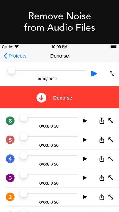 Denoise Audio - Remove Noise screenshot