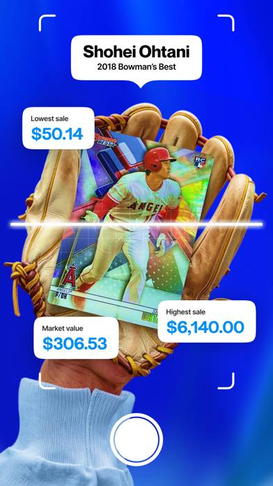 Cardstock: Sports Card Scanner screenshot