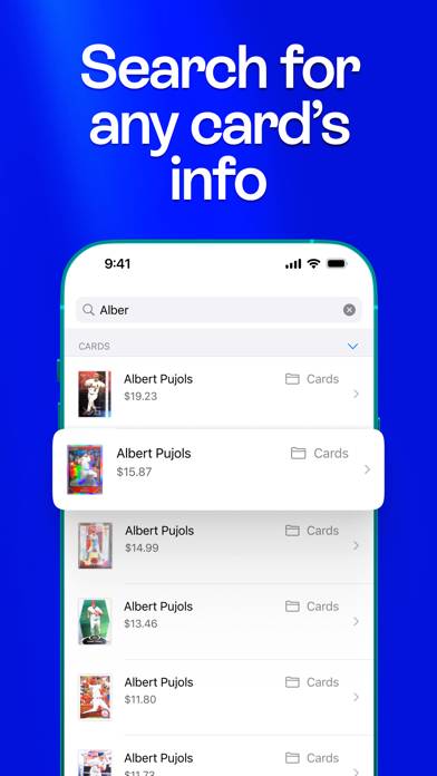 Cardstock: Sports Card Scanner App screenshot