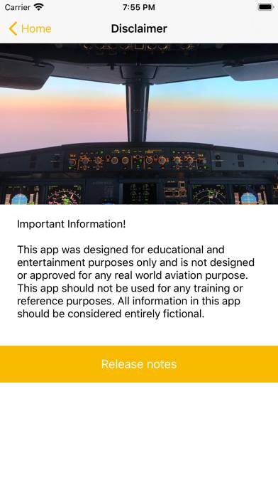 A340 Checklist App-Screenshot #2