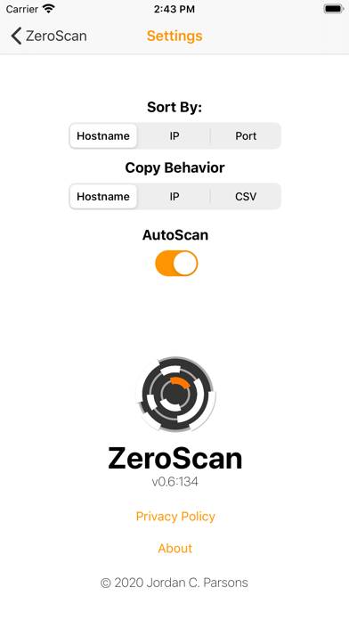 ZeroScan Schermata dell'app #3