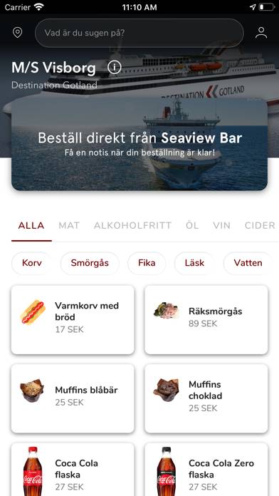 Easy Order Destination Gotland App screenshot #2