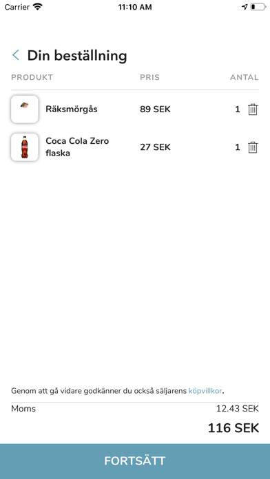 Easy Order Destination Gotland App screenshot #3