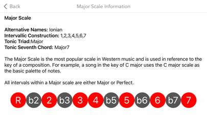 Scales For Bass Guitar App screenshot