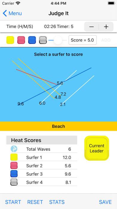 Surf Coach Captura de pantalla de la aplicación