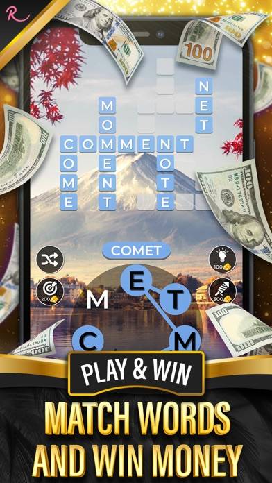 Words to Win: Real Money Games capture d'écran