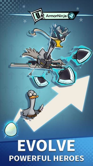 Merge Duck 2: Turn Based RPG Schermata dell'app #5