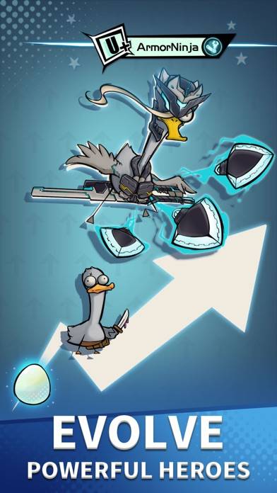 Merge Duck 2: Turn Based RPG game screenshot