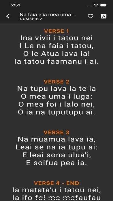Samoan Hymn App screenshot #2