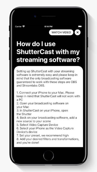 ShutterCast Capture d'écran de l'application #5