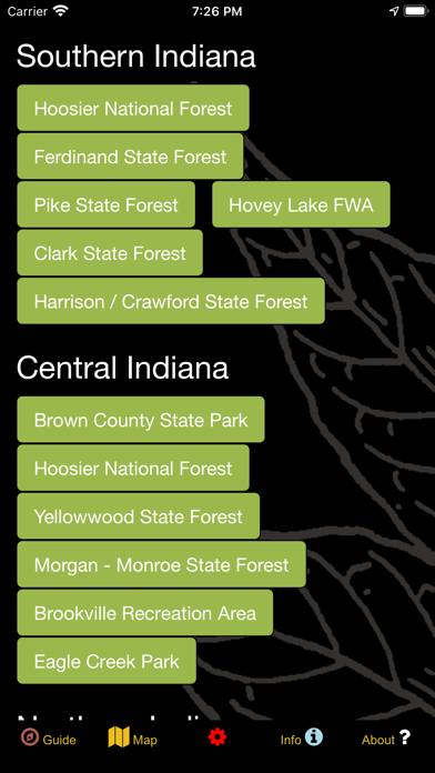 Indiana Mushroom Forager Map! App screenshot #4