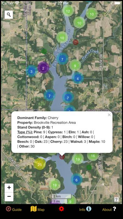Indiana Mushroom Forager Map! App screenshot #5