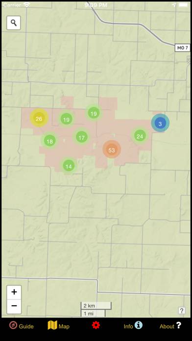 Missouri Mushroom Forager Map! App screenshot #5