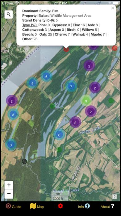 Kentucky Mushroom Forager Map! App screenshot #1