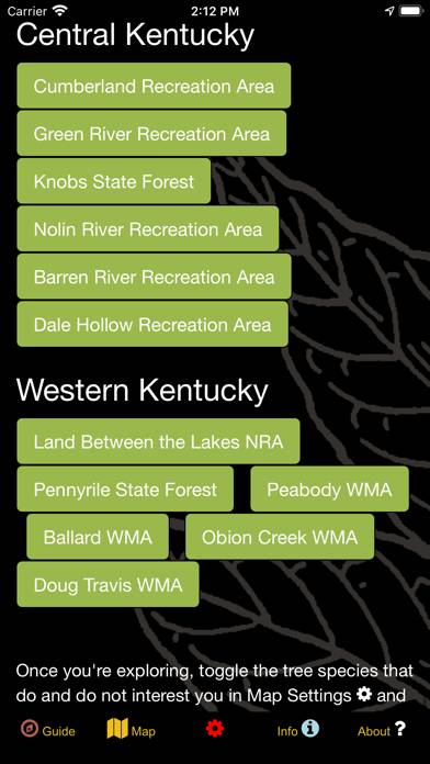 Kentucky Mushroom Forager Map! App screenshot #4