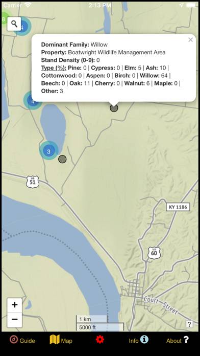 Kentucky Mushroom Forager Map! App screenshot #6