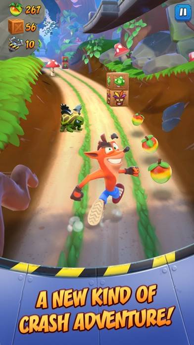 Crash Bandicoot: On the Run! Captura de pantalla de la aplicación #1